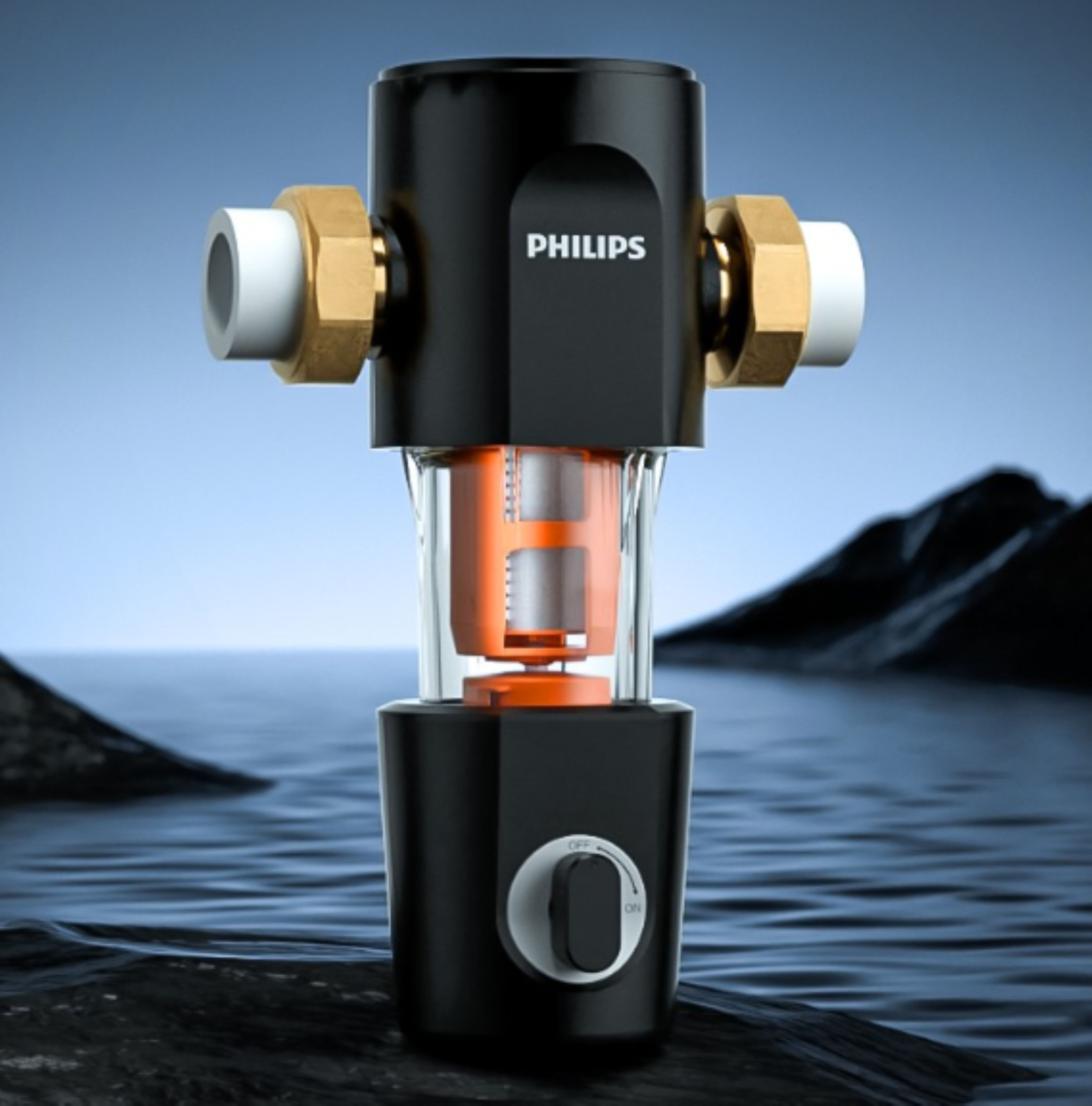飞利浦（PHILIPS）全屋自来水前置过滤器反冲洗净水器家用中央净水机AWP1850 图片 1