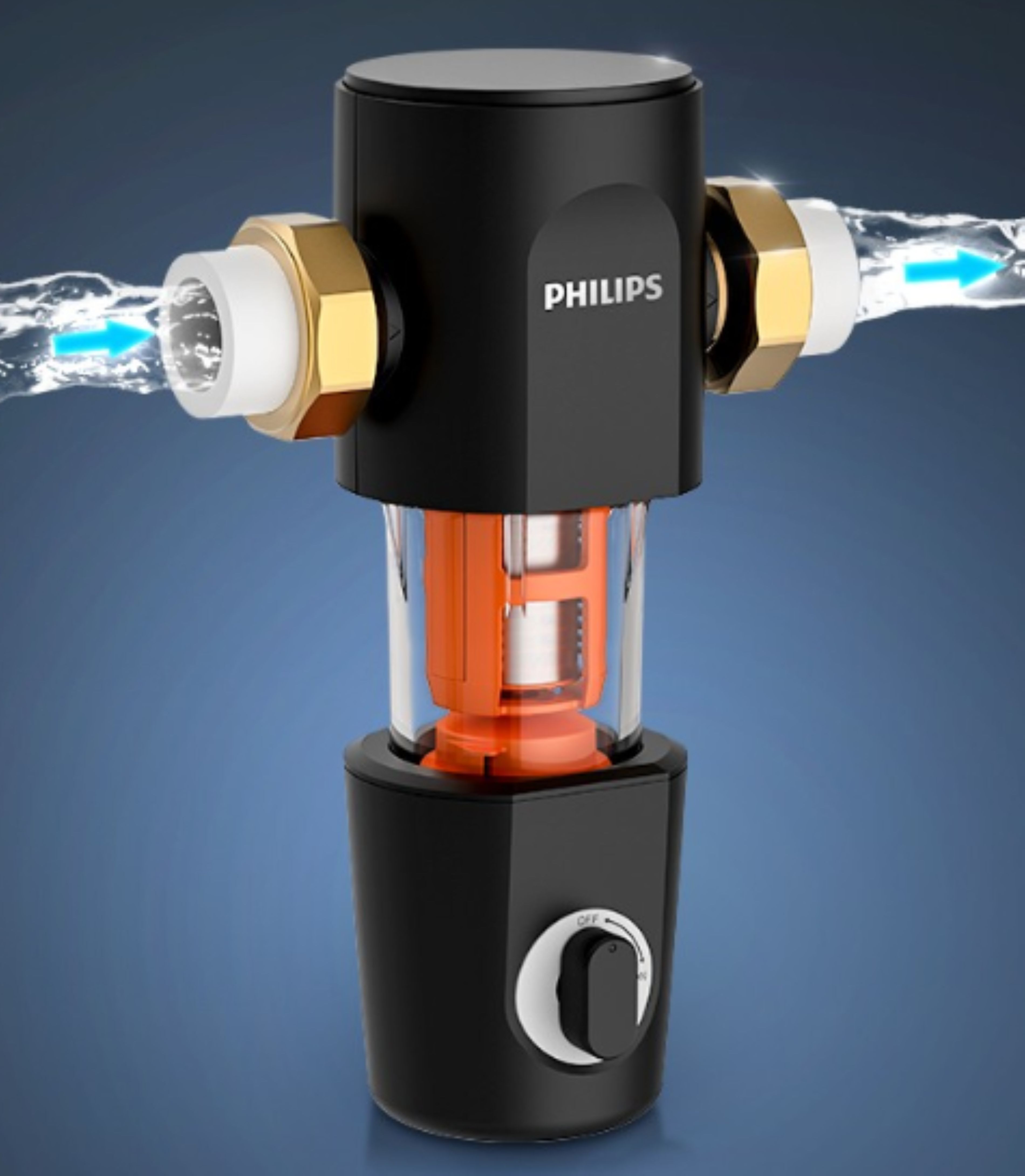 飞利浦（PHILIPS）全屋自来水前置过滤器反冲洗净水器家用中央净水机AWP1850 图片 2