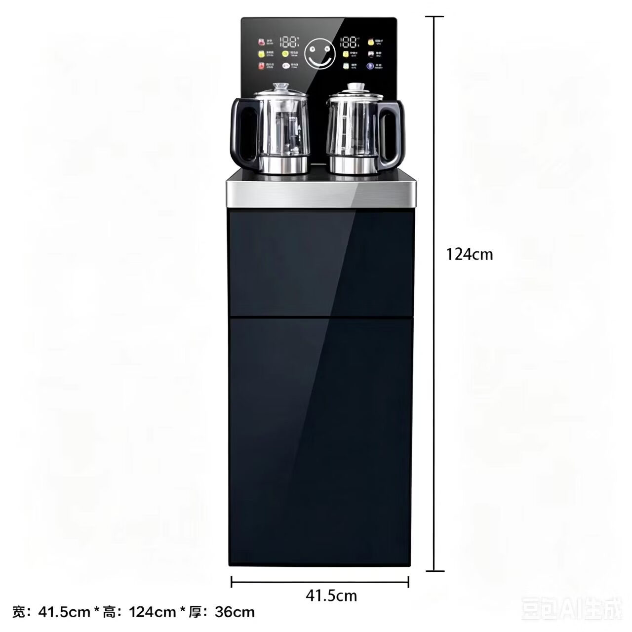 品牌 司迈特（SMARTEM） 商品编号 10216523162071 店铺 司迈特净饮水旗舰店 货号 B8 CCC强制性认证 是 认证型号 ZC-89 加热功率 1800W 功能 底部上水 包装清单 整机*1 配件*1 谁明书*1 司迈特茶吧机B8语音一键启动全磨砂双屏双显养生煮茶养生壶12小时保温不锈钢抽水管 制热... 详情图 8